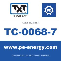 Texsteam TC-0068-7 - Texsteam TC 0068-7 - Pump Head for Chemical Injection Pump