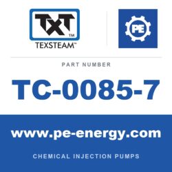 Texsteam TC-0085-7 - Texsteam TC 0085-7 - Pump Head for Chemical Injection Pump