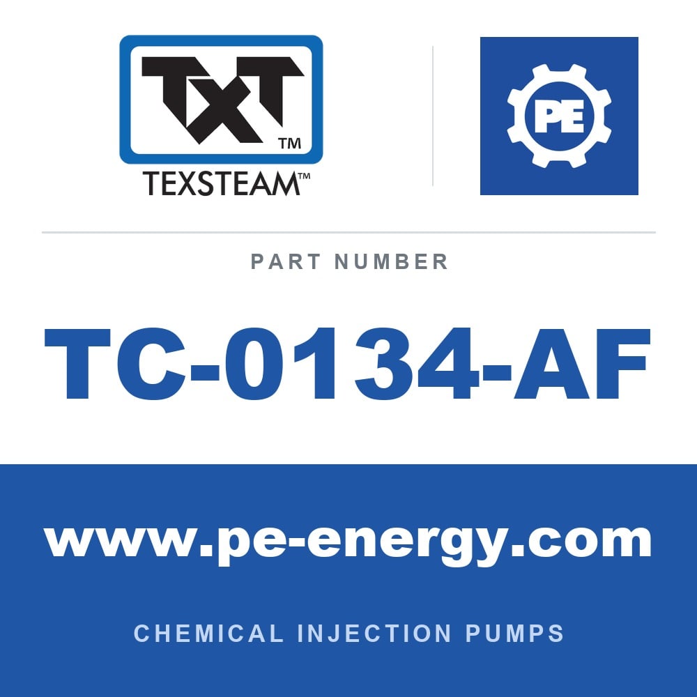 Texsteam TC-0134-AF - Texsteam TC 0134-AF - Pump Head for Chemical Injection Pump