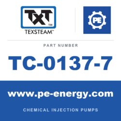 Texsteam TC-0137-7 - Texsteam TC 0137-7 - Pump Head for Chemical Injection Pump