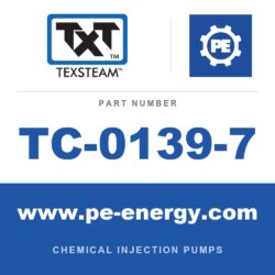 Texsteam TC-0139-7 - Texsteam TC 0139-7 - Pump Head for Chemical Injection Pump