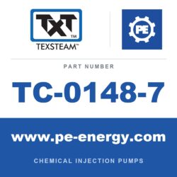 Texsteam TC-0148-7 - Texsteam TC 0148-7 - Pump Head for Chemical Injection Pump