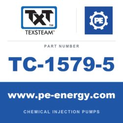Texsteam TC-1579-5 - Texsteam TC 1579-5 - Pump Head for Chemical Injection Pump