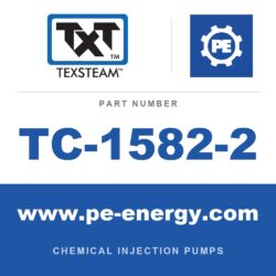 Texsteam TC-1582-2 - Texsteam TC 1582-2 - Pump Head for Chemical Injection Pump