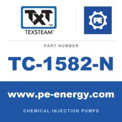 Texsteam TC-1582-N - Texsteam TC 1582-N - Pump Head for Chemical Injection Pump