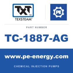Texsteam TC-1887-AG - Texsteam TC 1887-AG - Pump Head for Chemical Injection Pump