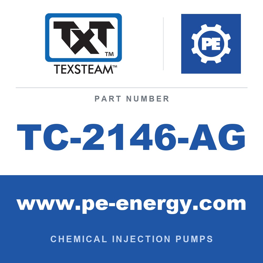 Texsteam TC-2146-AG - Texsteam TC 2146-AG - Pump Head for Chemical Injection Pump