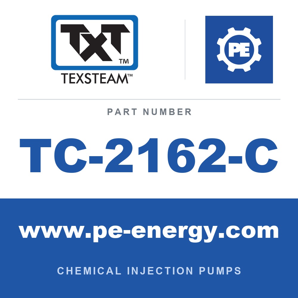 Texsteam TC-2162-C - Texsteam TC 2162-C - Pump Head for Chemical Injection Pump