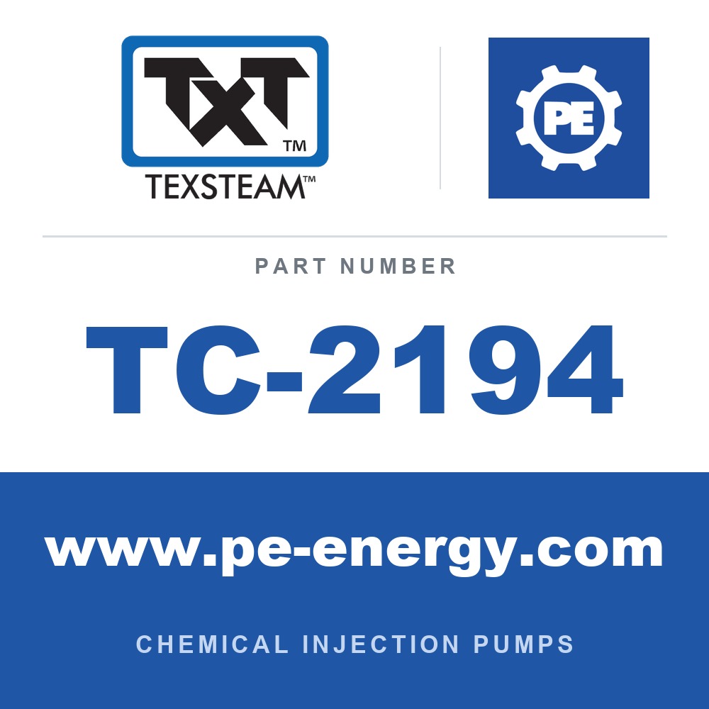 Texsteam TC-2194 - Texsteam TC 2194 - Pump Assembly Component