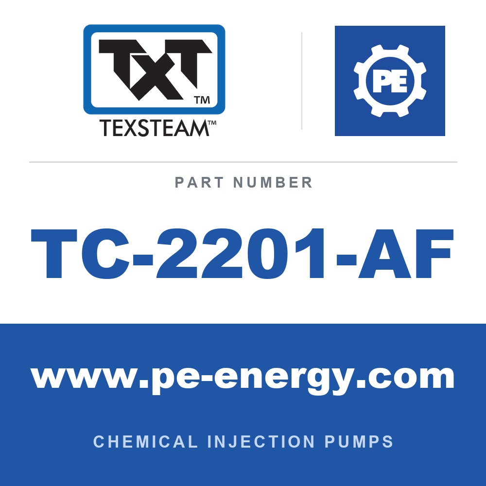 Texsteam TC-2201-AF - Texsteam TC 2201-AF - Pump Head for Chemical Injection Pump