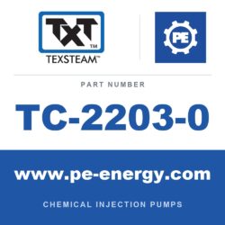 Texsteam TC-2203-0 - Texsteam TC 2203-0 - Pump Head for Chemical Injection Pump