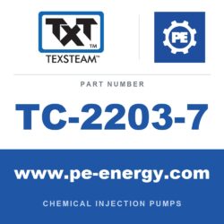 Texsteam TC-2203-7 - Texsteam TC 2203-7 - Pump Head for Chemical Injection Pump