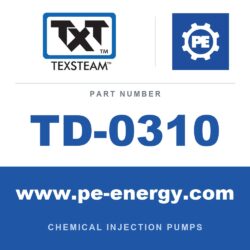 Texsteam TD-0310 - Texsteam TD 0310 - Plunger Mechanism Part for Chemical Injection Pump