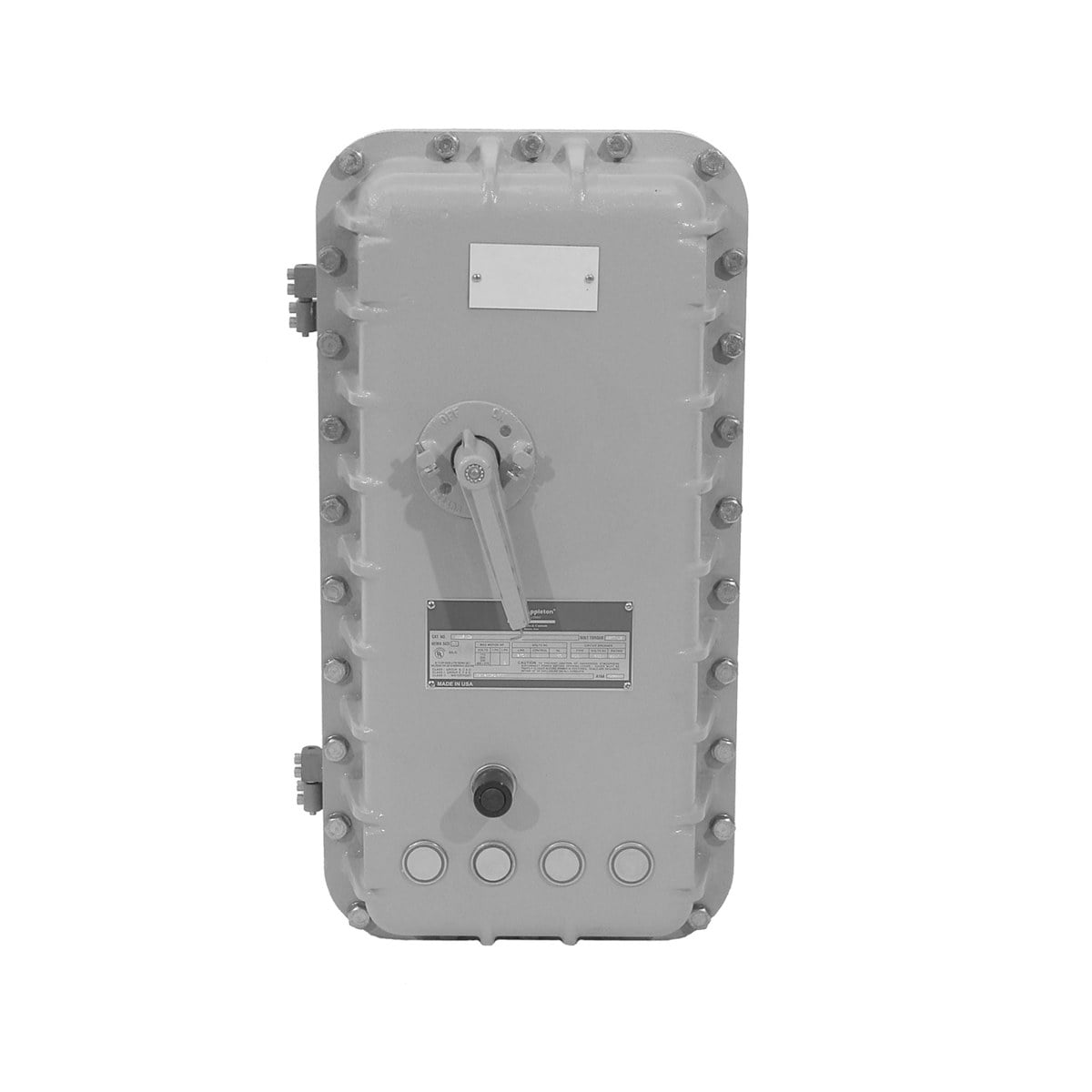 Appleton AEB Series Bolted Motor Starters and Contactors