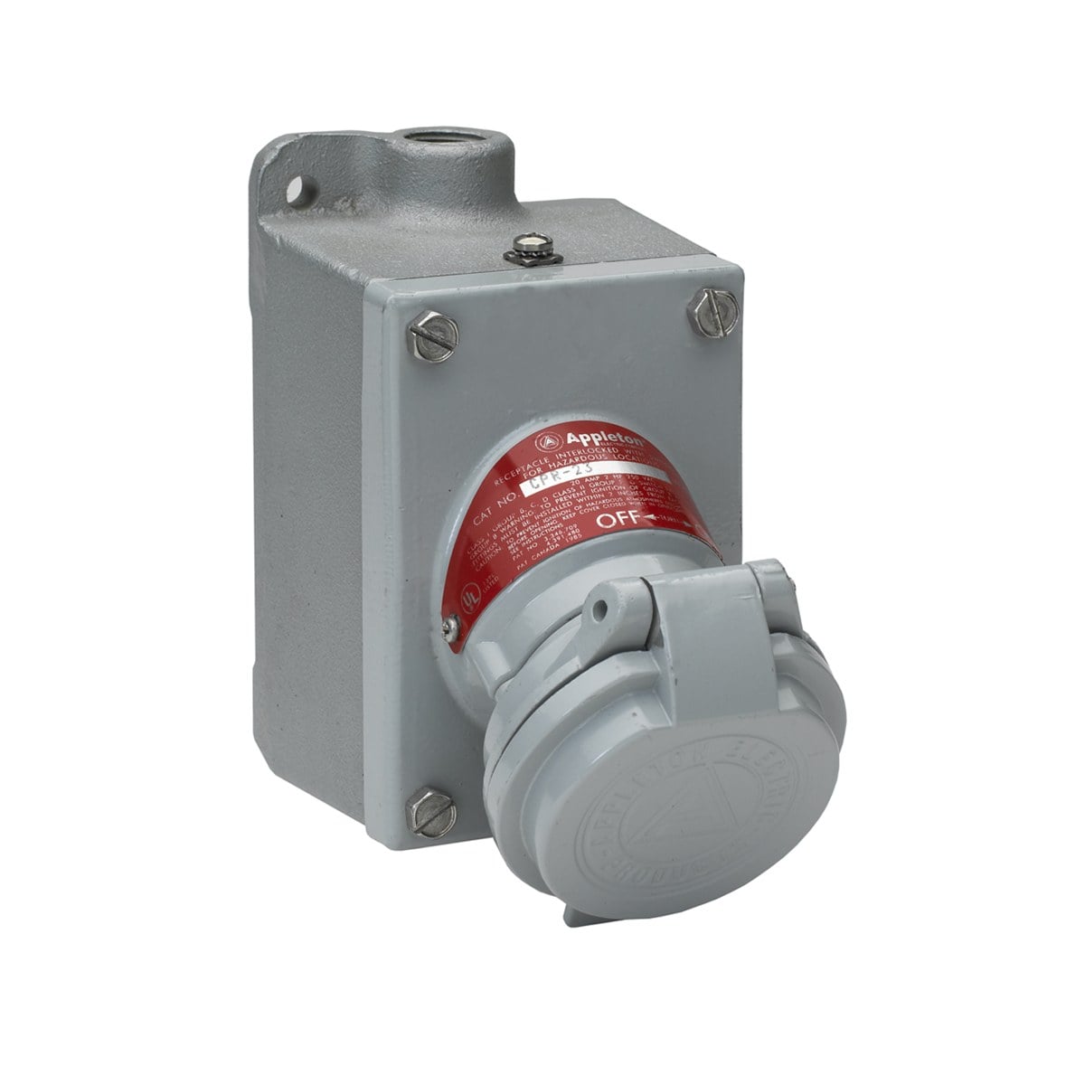 Appleton Contender CPS Factory Sealed 20 Amp Pin and Sleeve Receptacles