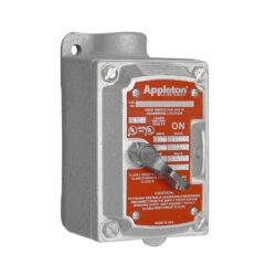 Appleton Contender Series Factory Sealed Front Operated Tumbler Switches