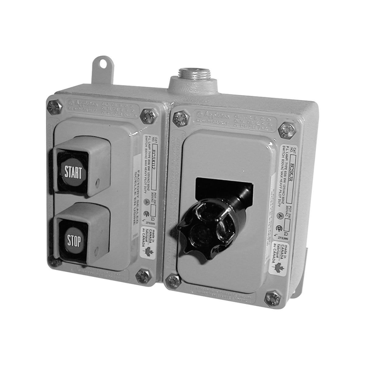 Appleton ECS CEC Selector Switch Control Stations