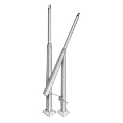 Appleton Hinged Steel Poles
