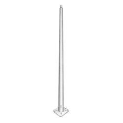 Appleton Round Tapered Steel Poles