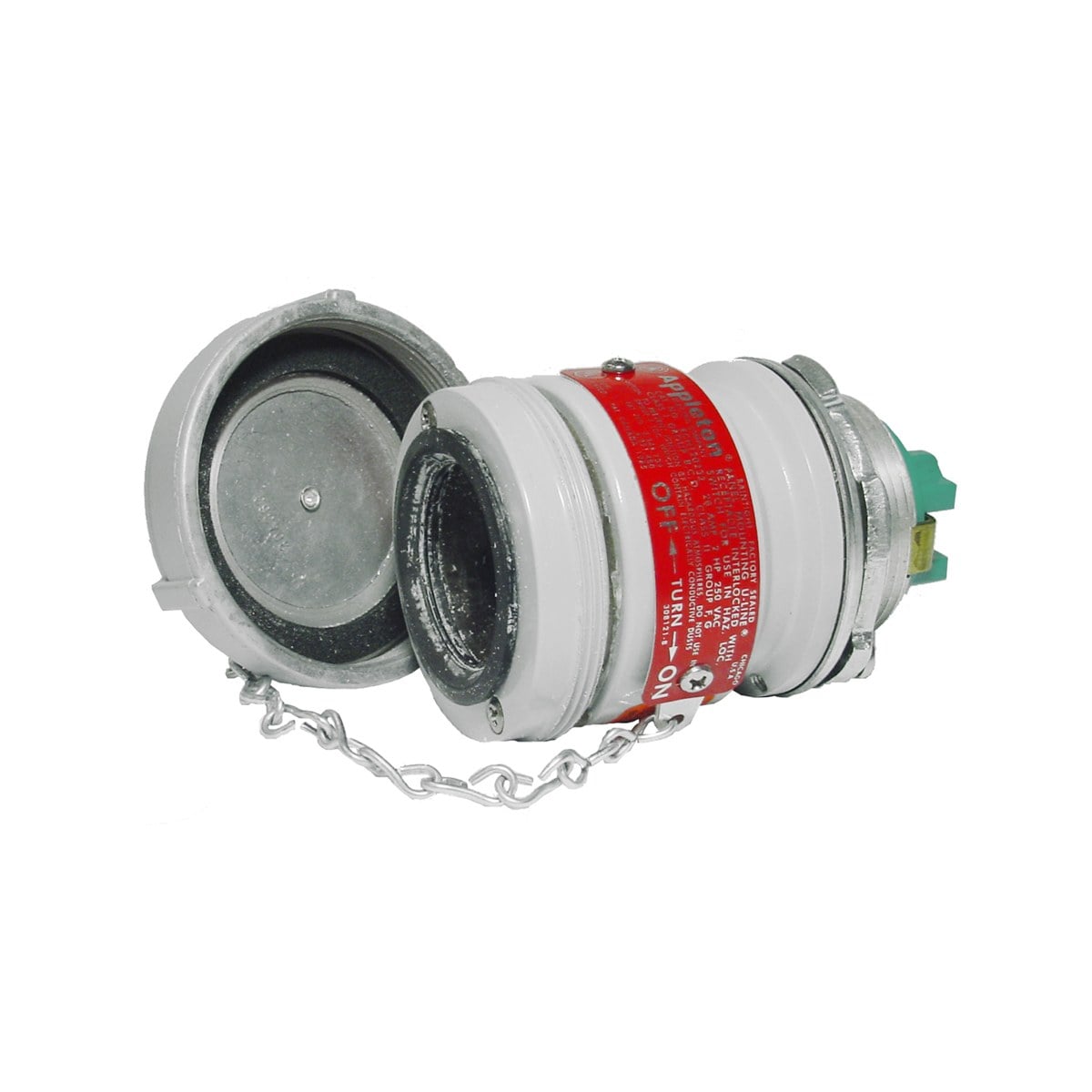 Appleton U-Line 20 Amp ECH/ECHT Panel Mounting Receptacles