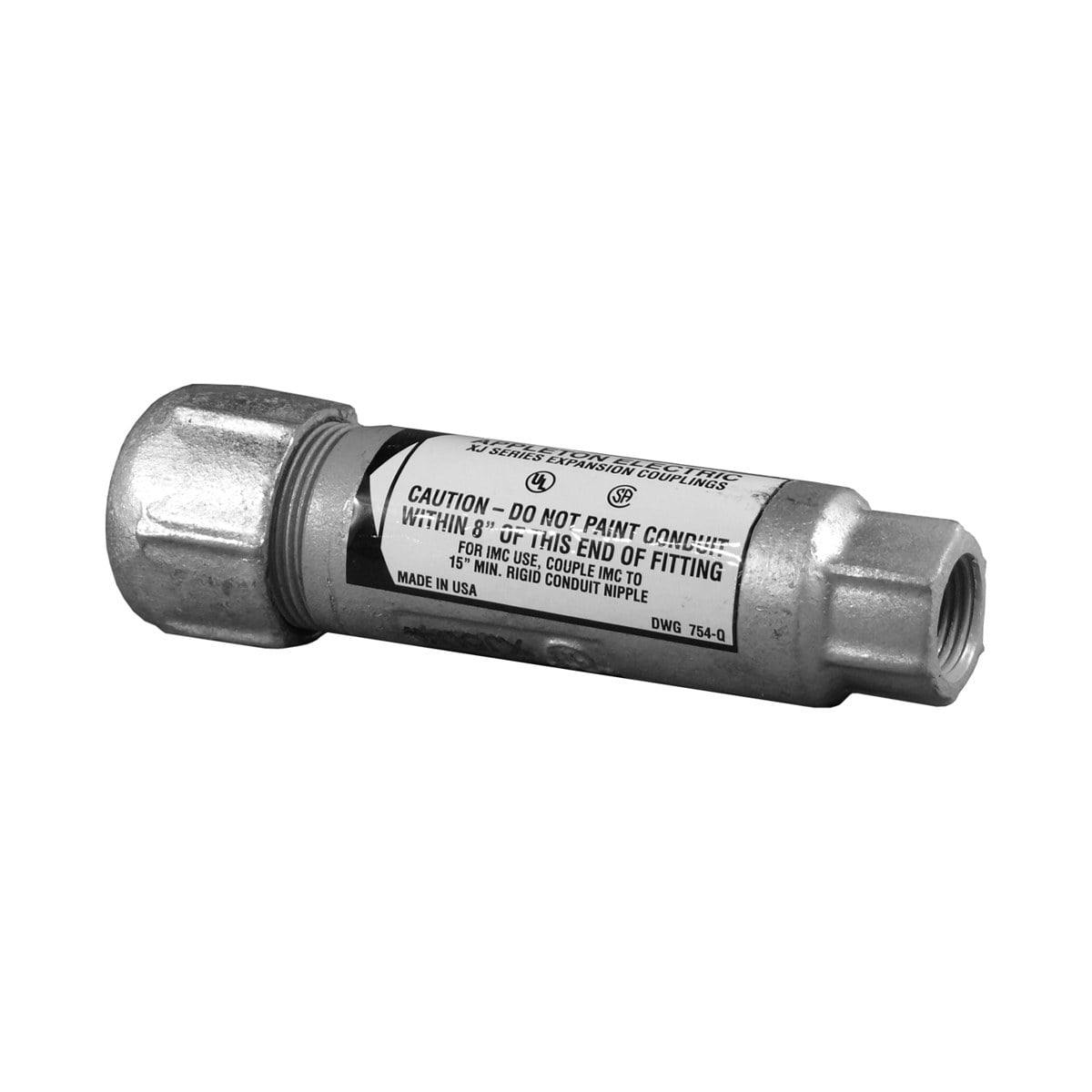 Appleton XJ Expansion Fittings