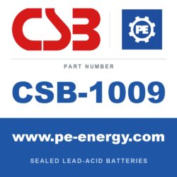 CSB Battery CSB-1009 - CSB-1009 Replacement Battery Pack, Replaces RBC52, 1 x GP6120F2 6V 12Ah