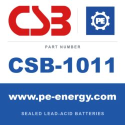 CSB Battery CSB-1011 - CSB-1011 Replacement Battery Pack, Replaces RBC54, 4 x HR1234WF2 12V 9Ah