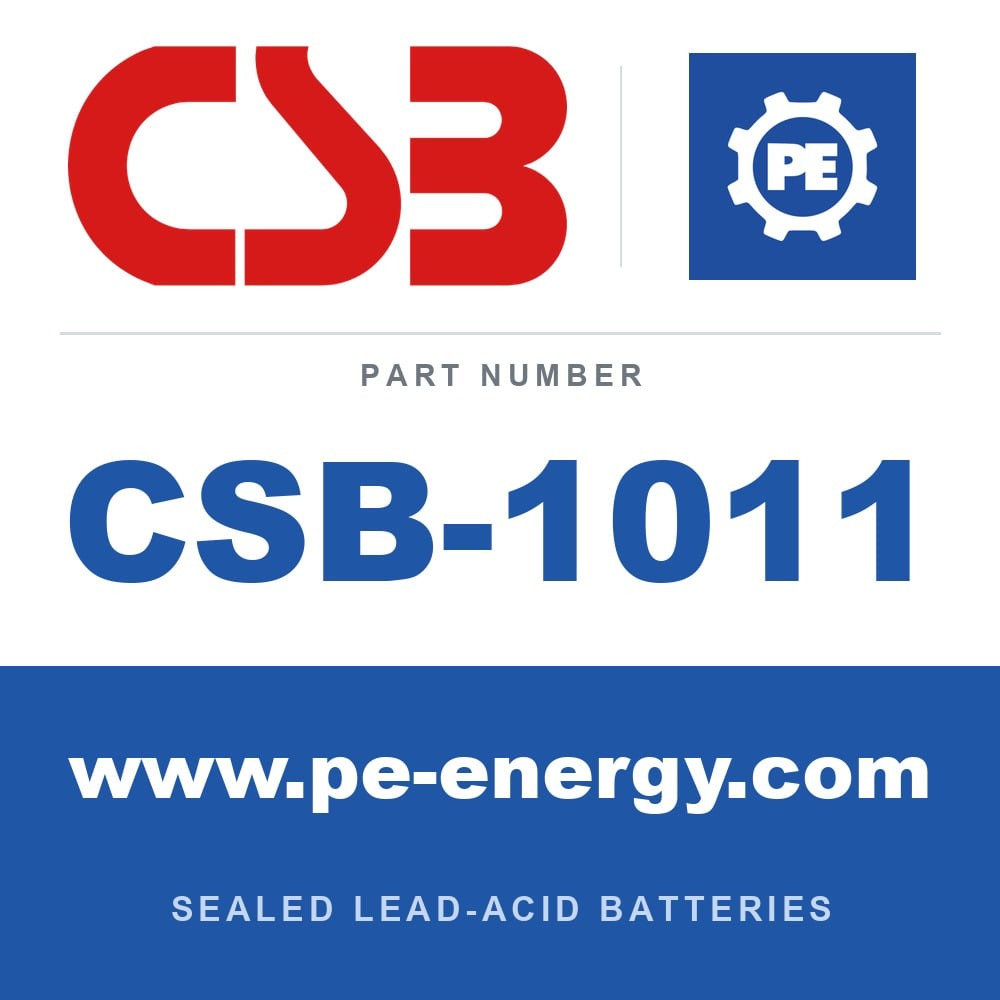 CSB Battery CSB-1011 - CSB-1011 Replacement Battery Pack, Replaces RBC54, 4 x HR1234WF2 12V 9Ah