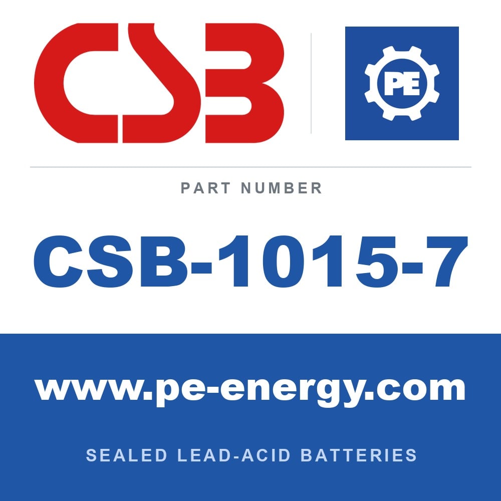 CSB Battery CSB-1015-7 - CSB-1015-7 Replacement Battery Pack, Replaces RBC-132, 4 x GP1272F2 12V 8Ah