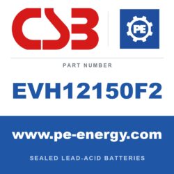 CSB Battery EVH12150F2 - CSB EVH12150F2 12V 15Ah Sealed Lead-Acid Battery