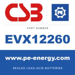CSB Battery EVX12260 - CSB EVX12260 12V 26Ah Sealed Lead-Acid Battery