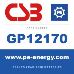 CSB Battery GP12170 - CSB GP12170 12V 17Ah Sealed Lead-Acid Battery