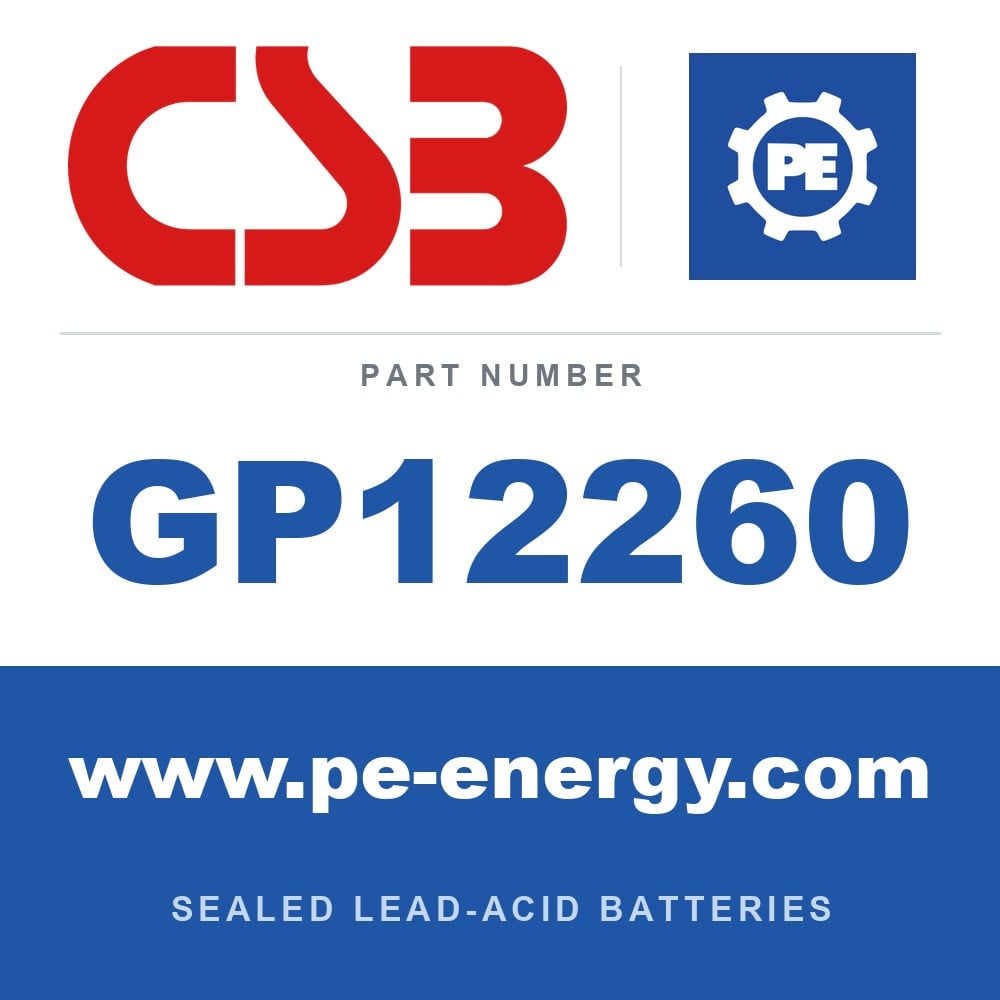 CSB Battery GP12260 - CSB GP12260 12V 26Ah Sealed Lead-Acid Battery