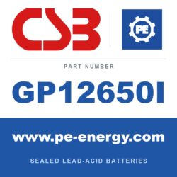 CSB Battery GP12650I - CSB GP12650I 12V 65Ah Sealed Lead-Acid Battery