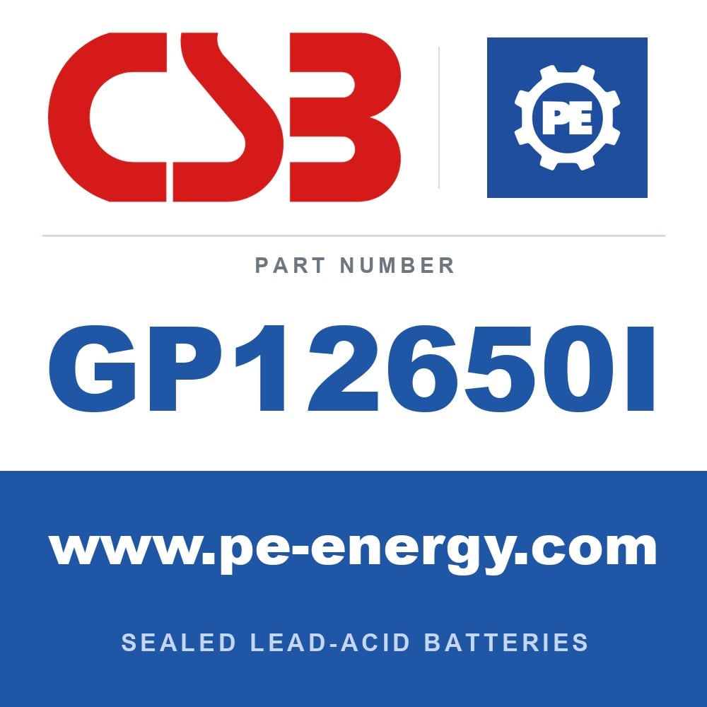 CSB Battery GP12650I - CSB GP12650I 12V 65Ah Sealed Lead-Acid Battery