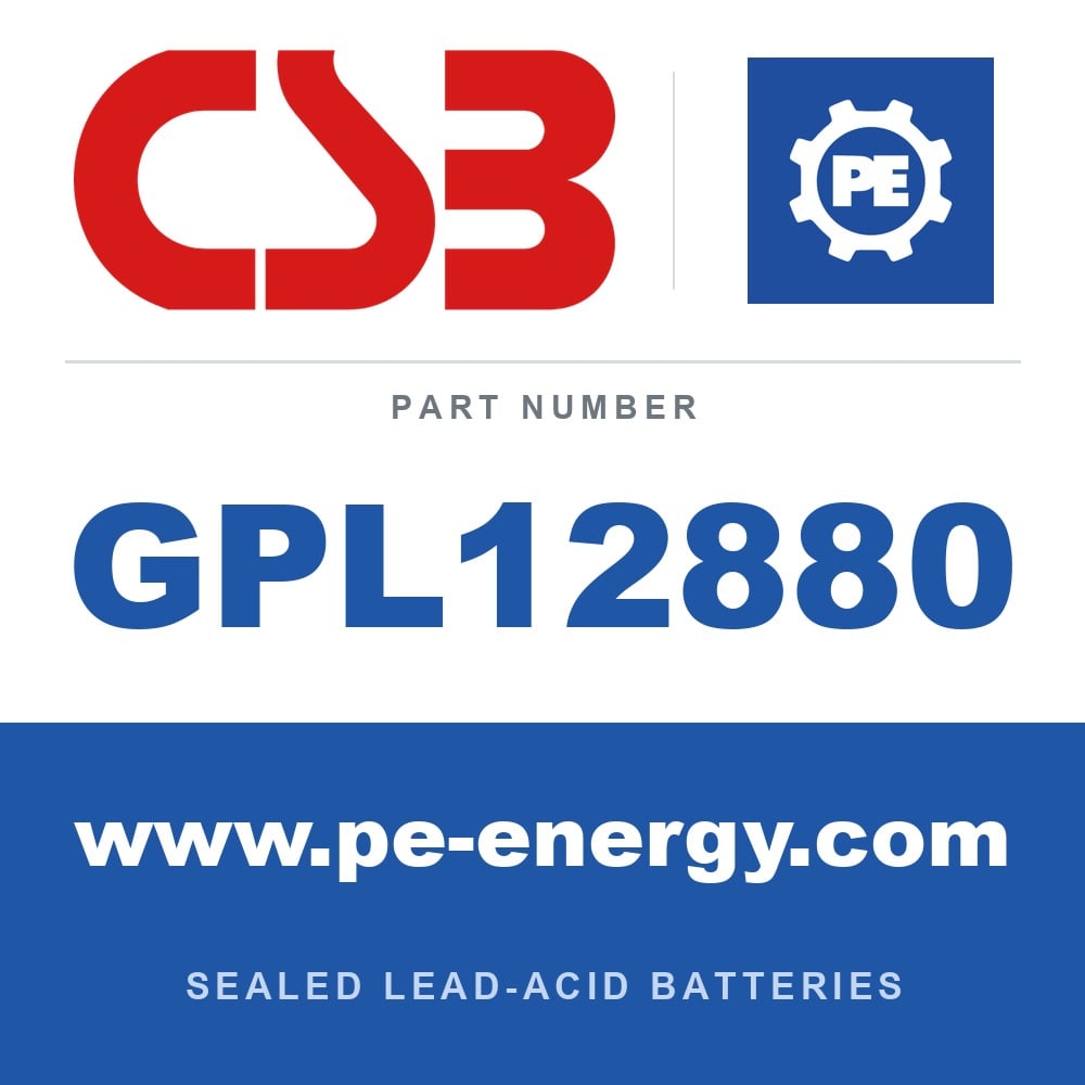 CSB Battery GPL12880 - CSB GPL12880 12V 88Ah Sealed Lead-Acid Battery
