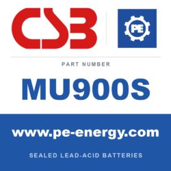 CSB Battery MU900S - CSB MU900S 2V 900Ah VRLA Battery Cell, Flame-Retardant Case
