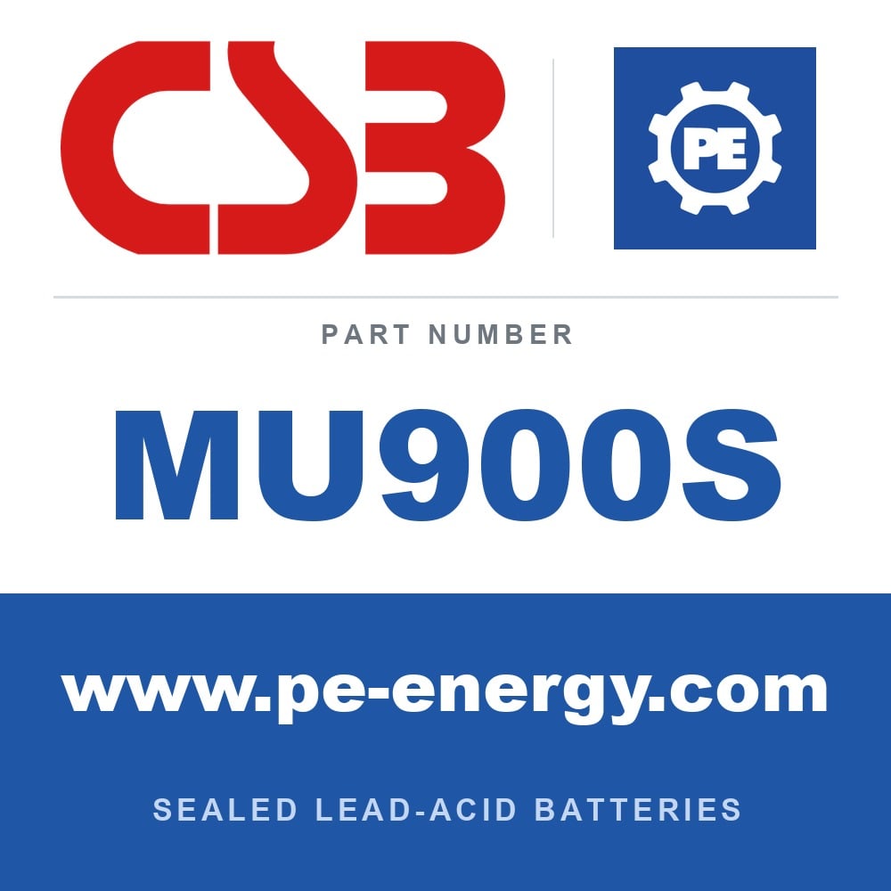CSB Battery MU900S - CSB MU900S 2V 900Ah VRLA Battery Cell, Flame-Retardant Case