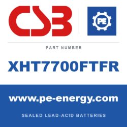 CSB Battery XHT7700FTFR - CSB XHT7700FTFR 12V 163Ah Sealed Lead-Acid Battery, Flame-Retardant Case