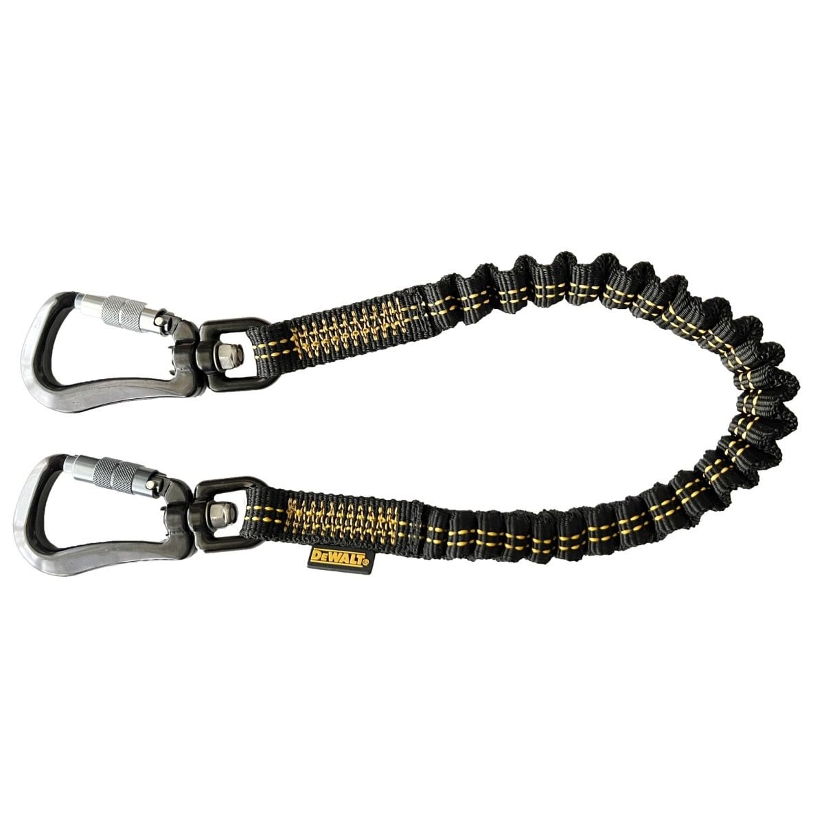 DEWALT DXDP721501 Power Tool Lanyard with Dual Carabiner 38 in. (0.96 m), 25 lbs. (11.3kg) capacity