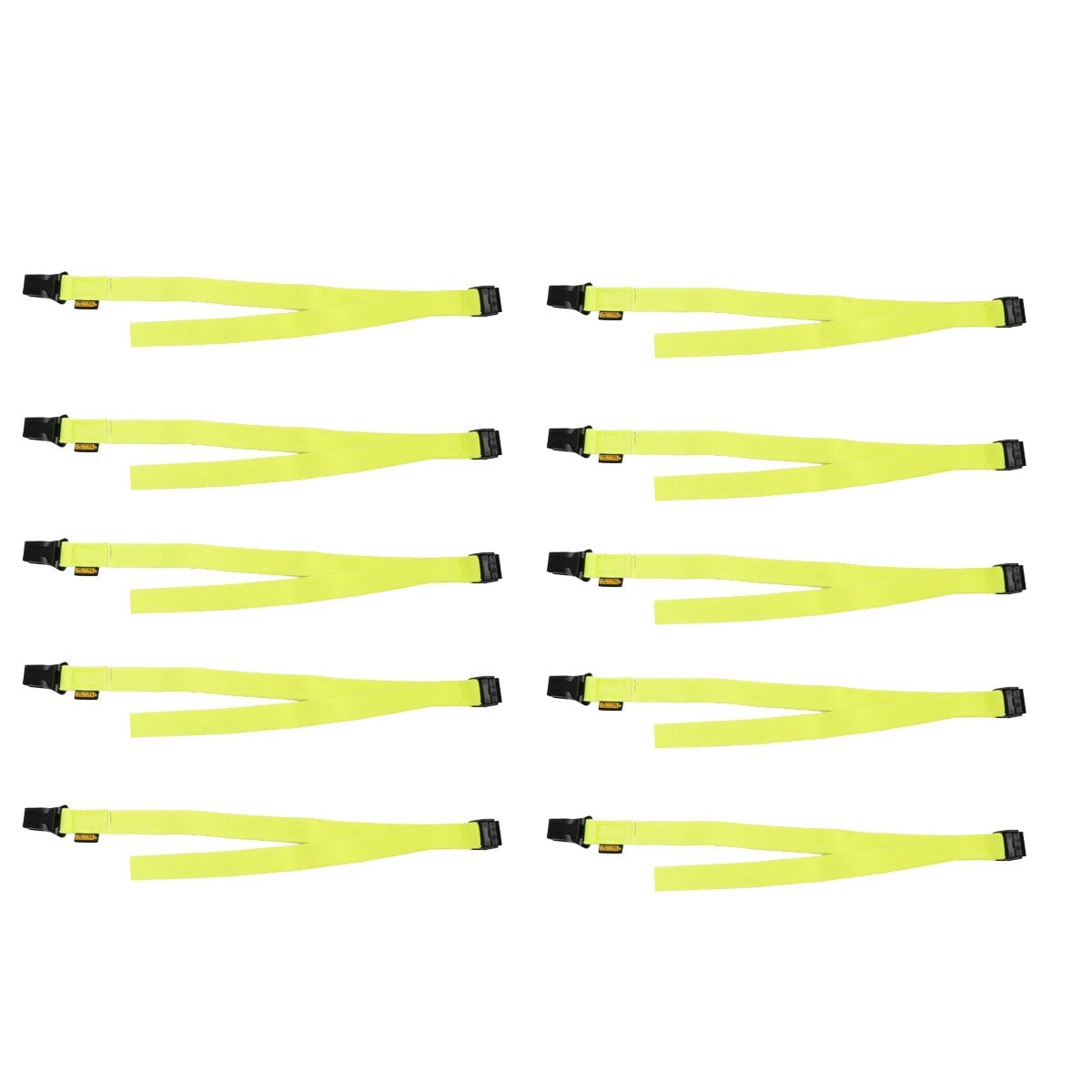 DEWALT DXDP910400 Hard Hat Lanyard 10 Pack, 2 lbs.(0.91 kg) capacity