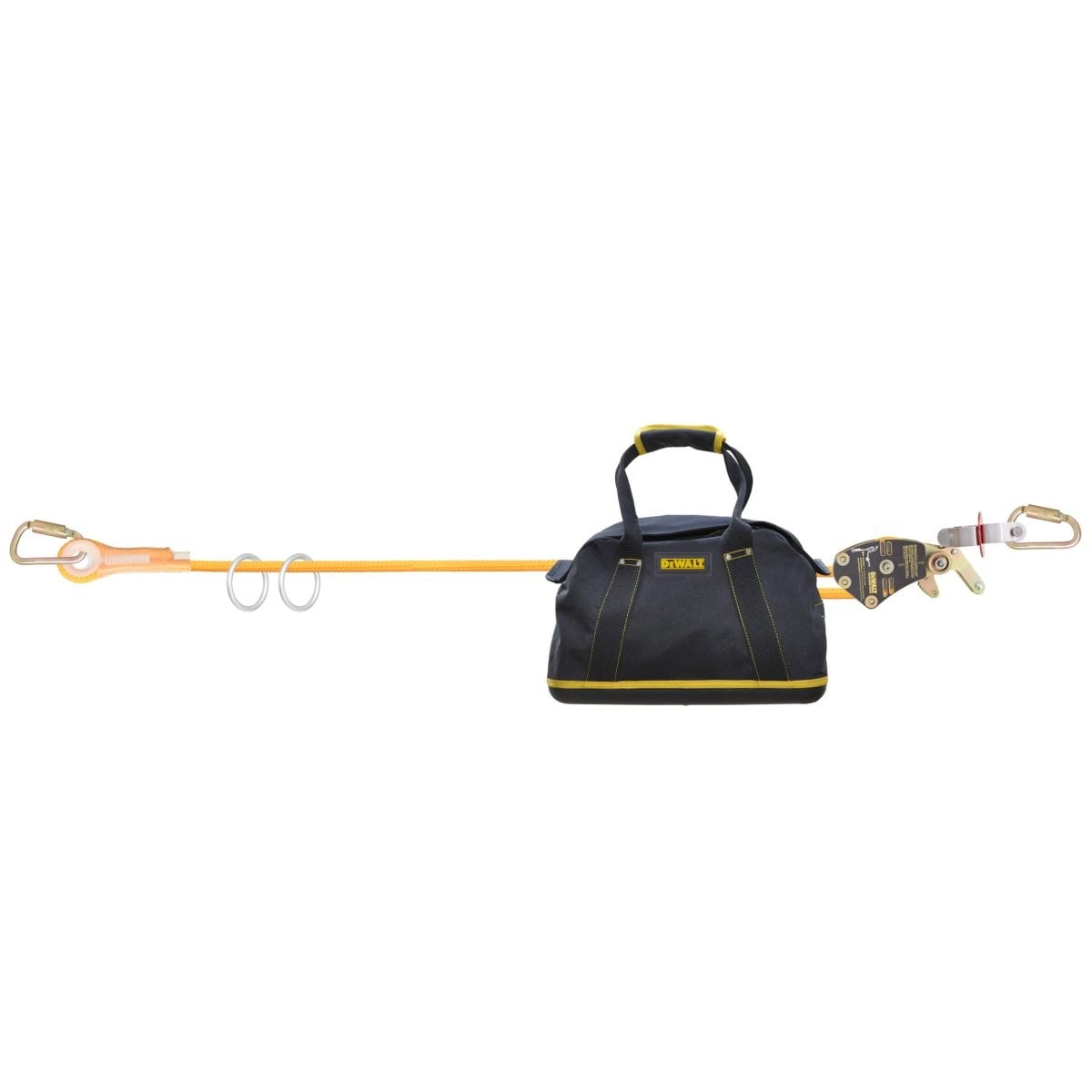 DEWALT DXFP160020 Horizontal Lifeline System Rope Temporary 2 Person, 100 ft. (30.5 m)