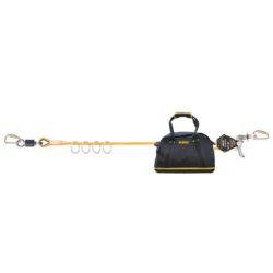 DEWALT DXFP160040 Horizontal Lifeline System Rope Temporary 4 Person, 100 ft. (30.5 m)