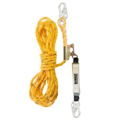 DEWALT DXFP210050 Vertical Lifeline with Rope Adjuster 50 ft. (15.2 m)