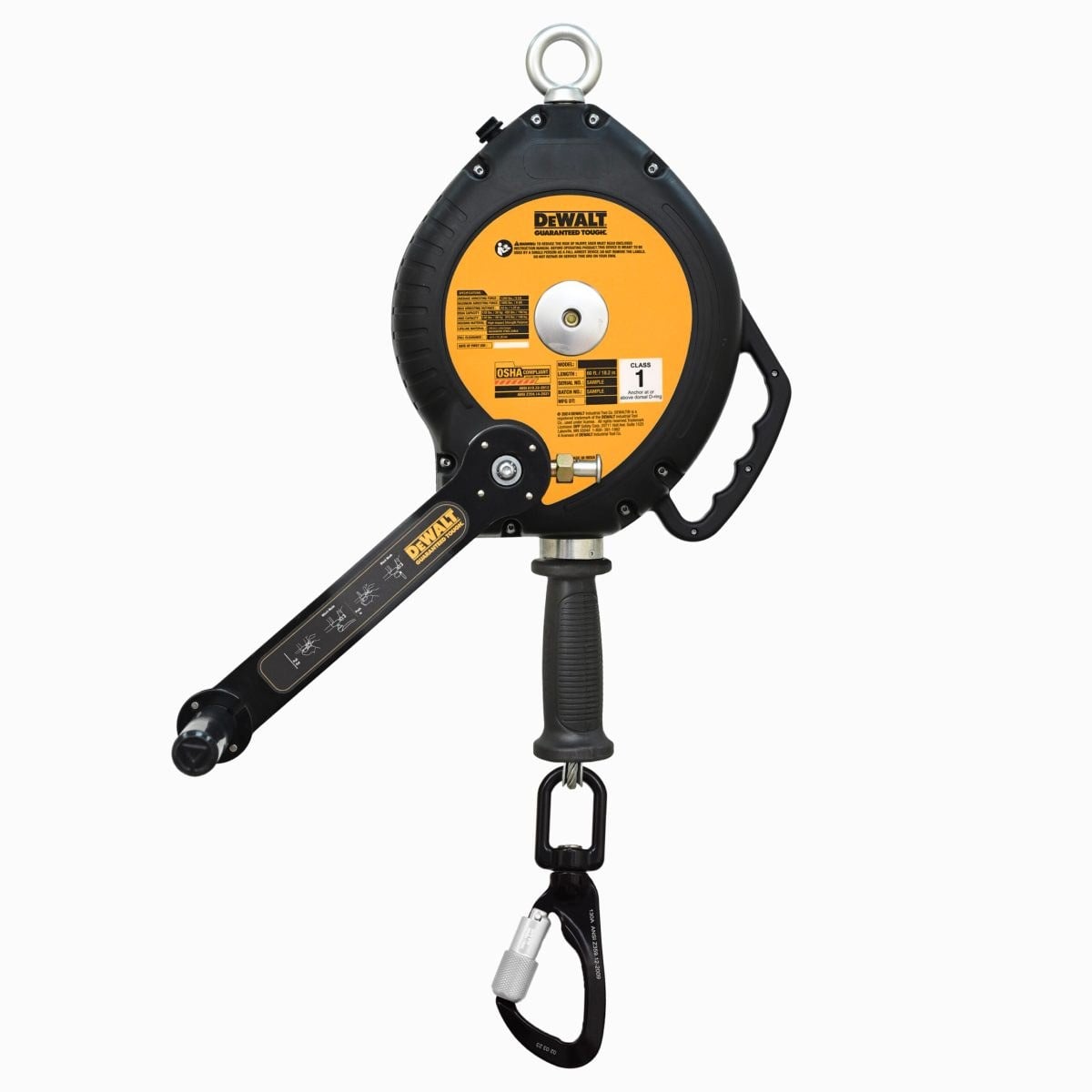 DEWALT DXFP210113-060 D100R Retrieval SRL, 60 ft.(18.2 m) Confined Space System