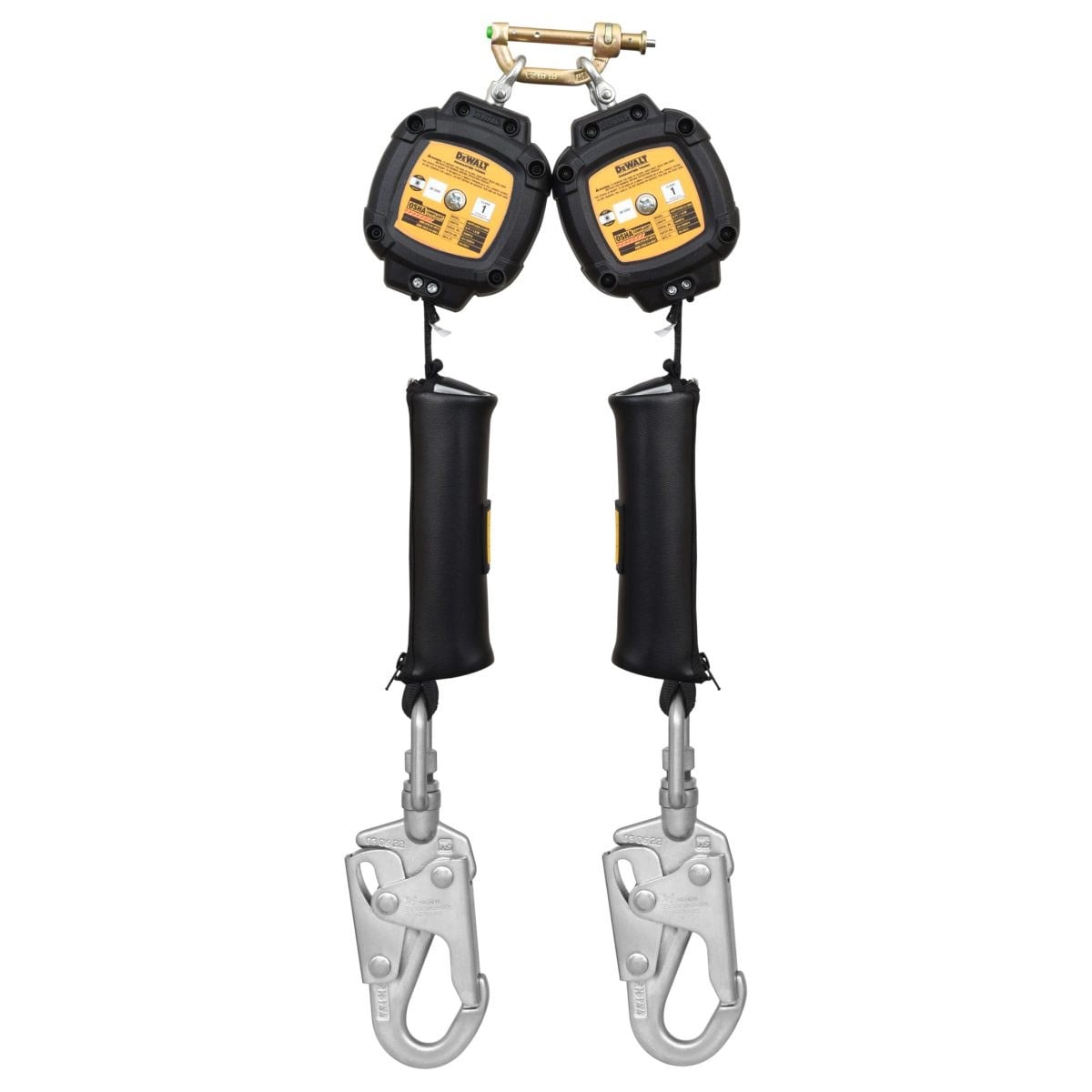 DEWALT DXFP240212-006 D100P Personal SRL, Twin, Steel Snap Hooks