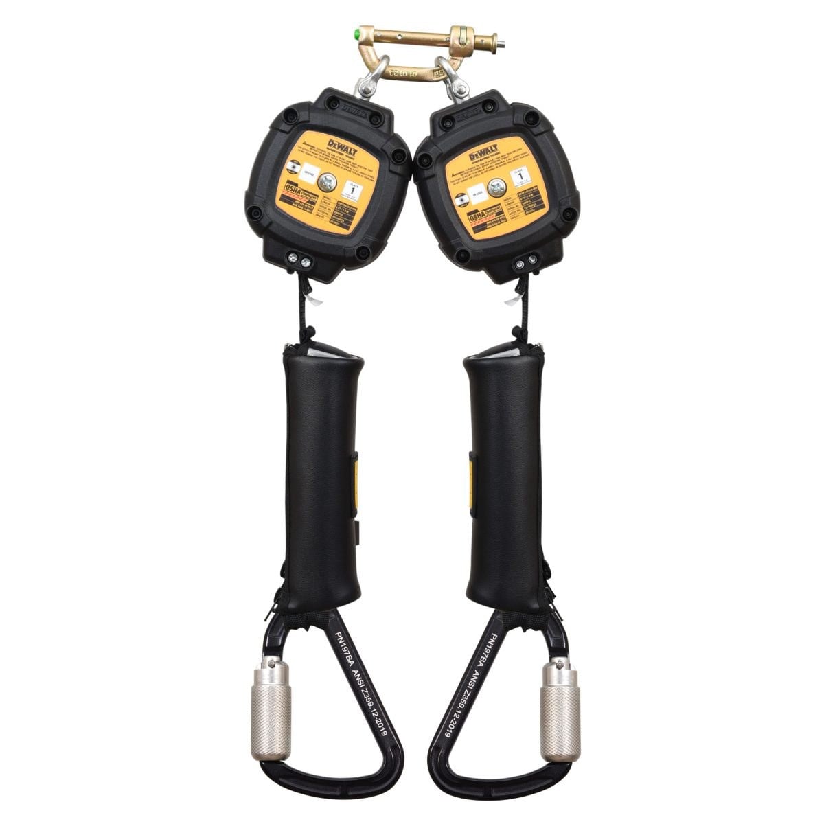 DEWALT DXFP242412-006 D100P Personal SRL, Twin, Aluminum Carabiner