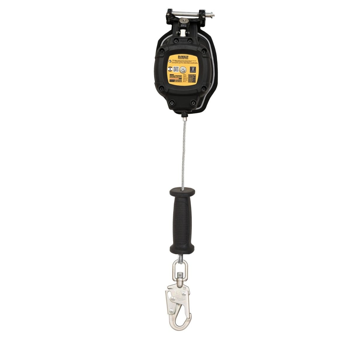 DEWALT DXFP270221-008 D200P Single Personal SRL, Leading Edge, Steel Snap Hook, 8.5 ft. (2.59 m)