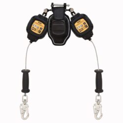 DEWALT DXFP270222-008 D200P Twin Personal SRL, Leading Edge, Steel Snap Hooks, 8.5 ft. (2.59 m)