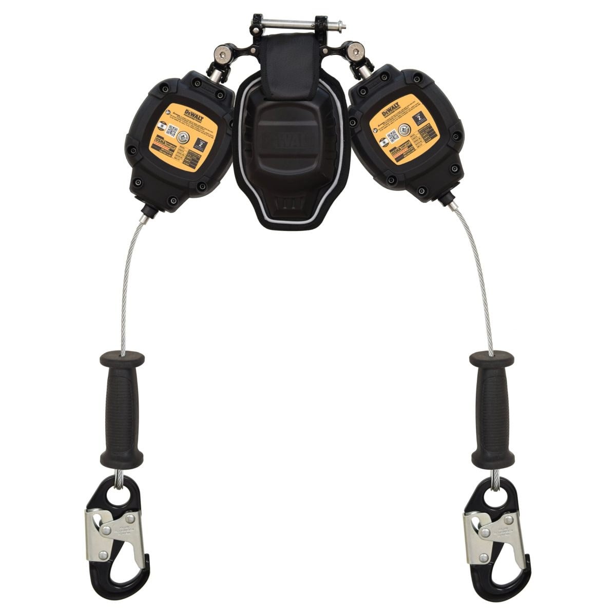 DEWALT DXFP272222-008 D200P Twin Personal SRL, Leading Edge, Aluminum Snap Hooks, 8.5 ft. (2.59 m)